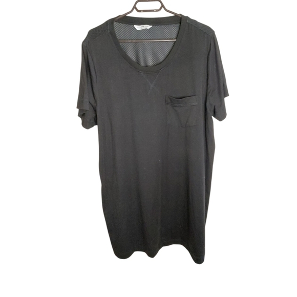 Activezone Penningtons Black Dress With Back Opening And Mesh - Picture 1 of 6